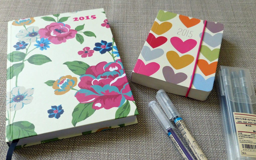 My 2015 diaries