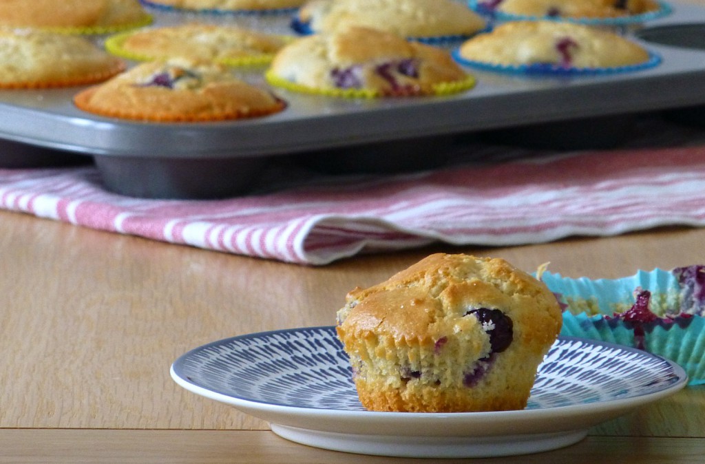 lemon blueberry muffins