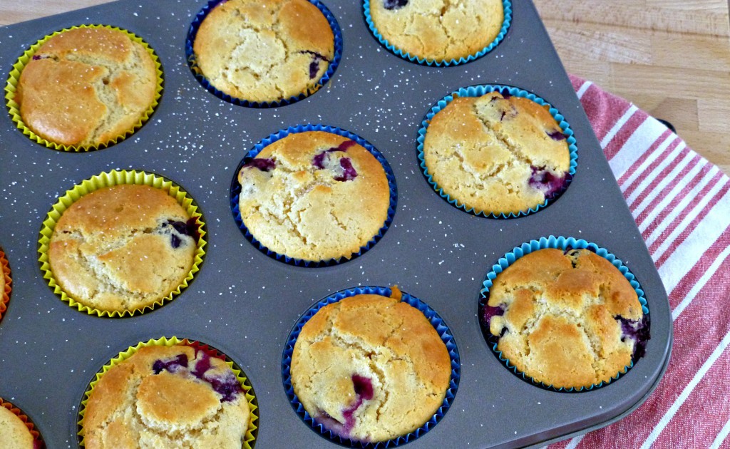 lemon blueberry muffins