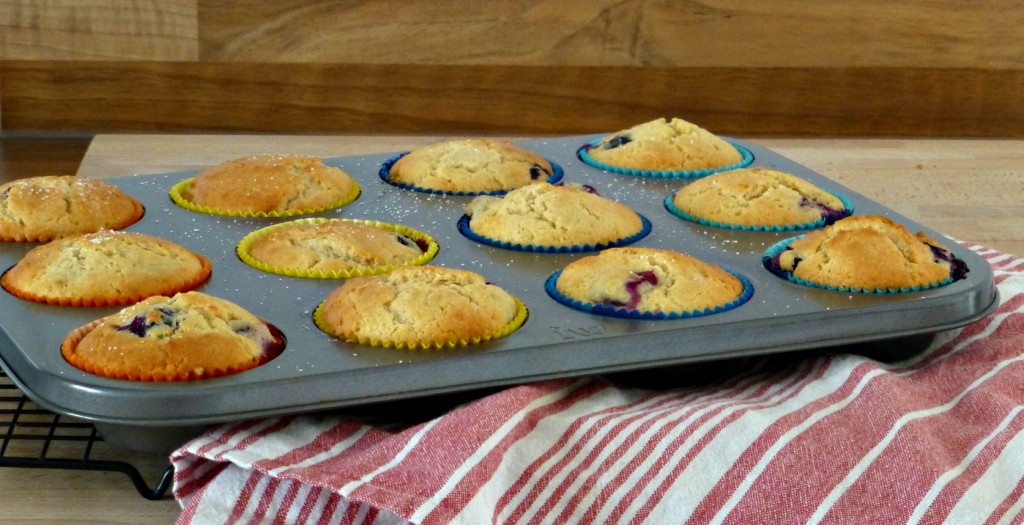 lemon blueberry muffins