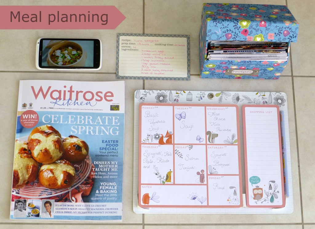 Meal planning tools