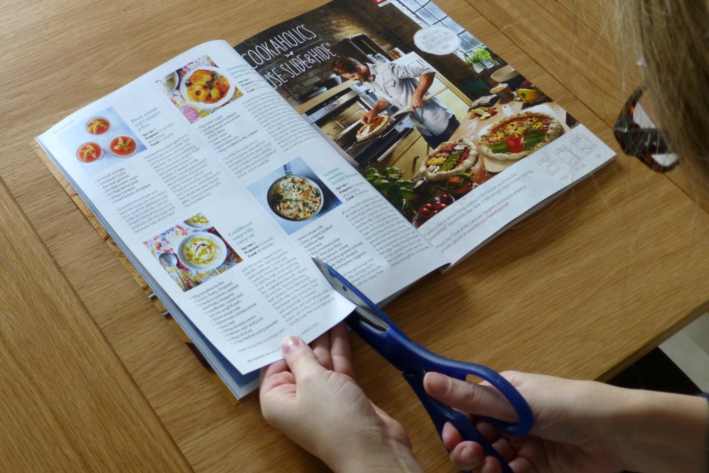 Meal planning ideas from magazines