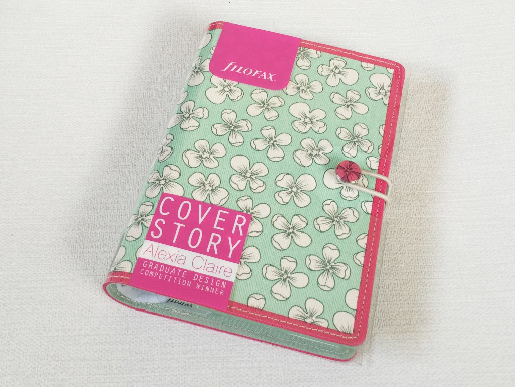 Filofax personal English Bloom cover story