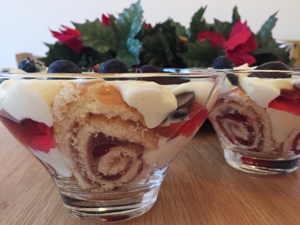 Easy trifle for Christmas