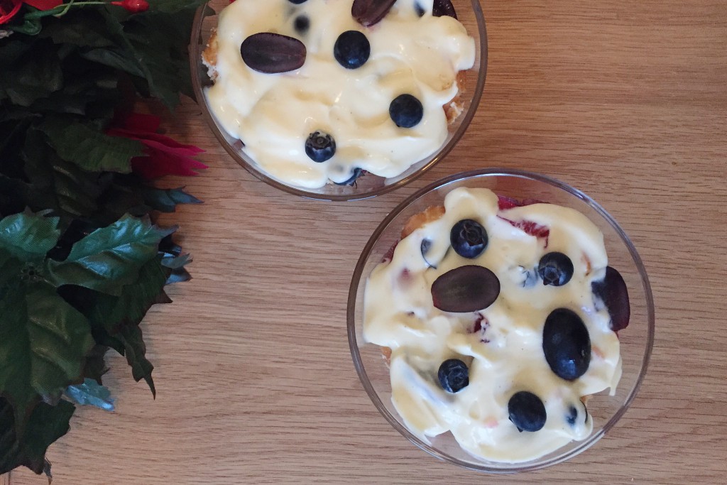 Easy trifle for Christmas