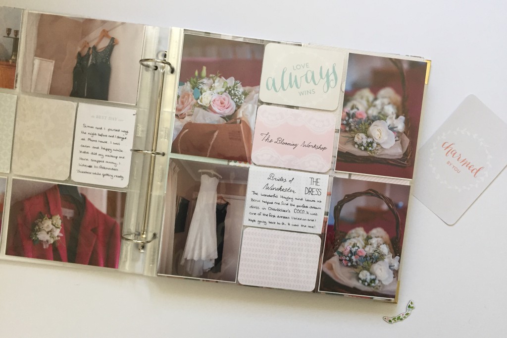 Project Life southern wedding album bloooming worshop