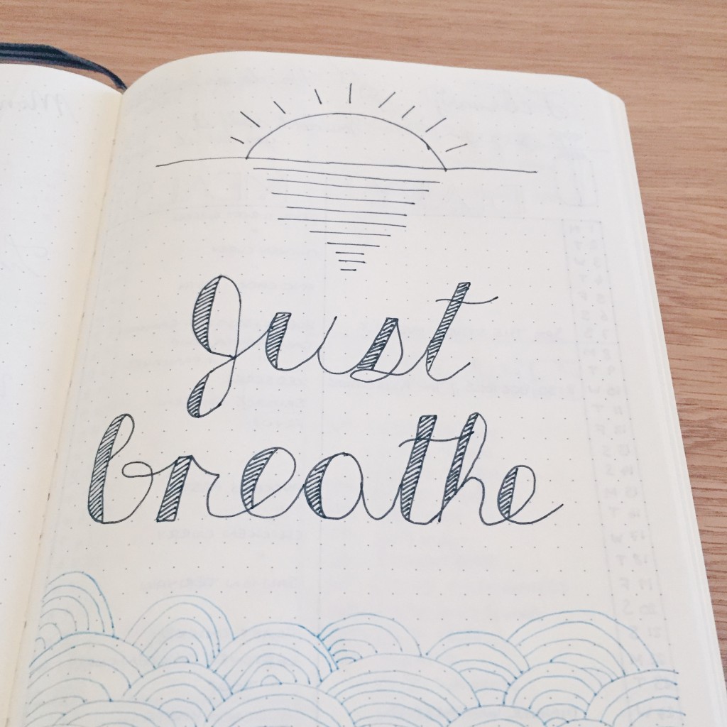 Just breathe quote