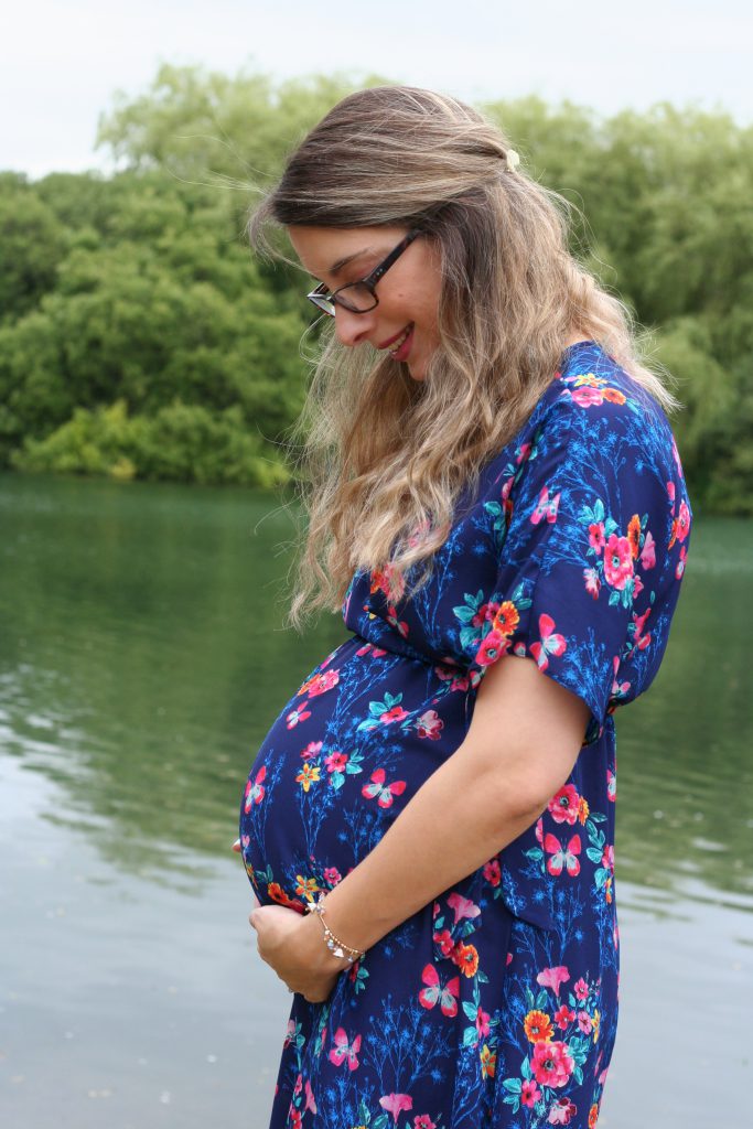 New Look maternity dress OOTD