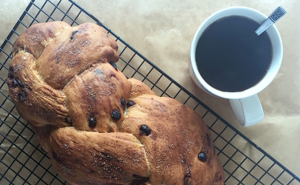 Chocolate chip cinnamon loaf bread