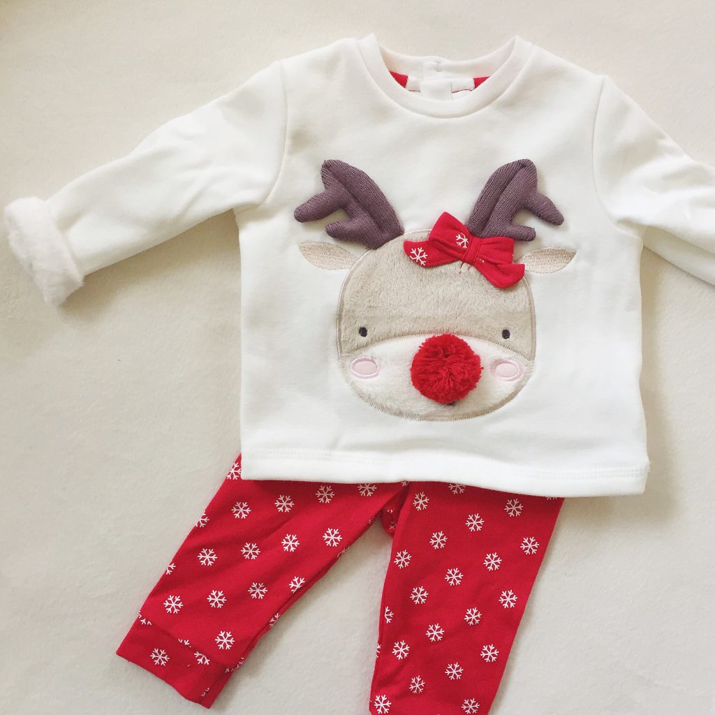 Tesco baby christmas outfit