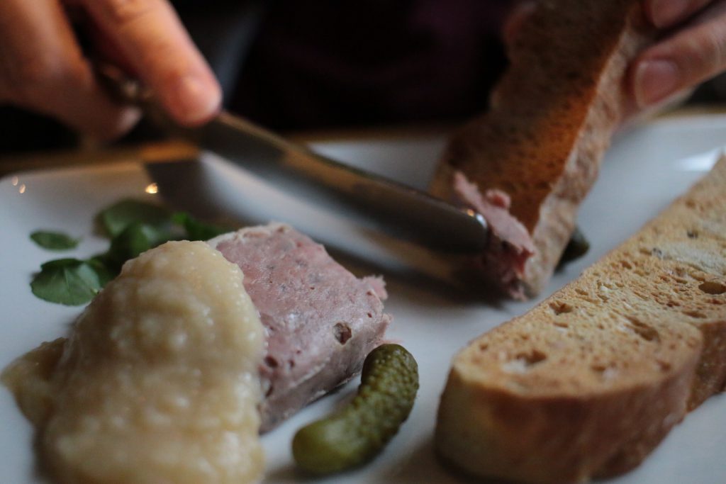 Poplar Farm Inn pate starter