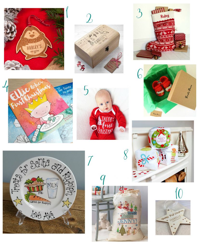 Baby's first Christmas wishlist ideas