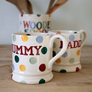 Emma Bridgewater Mugs and Wooden Spoons jar