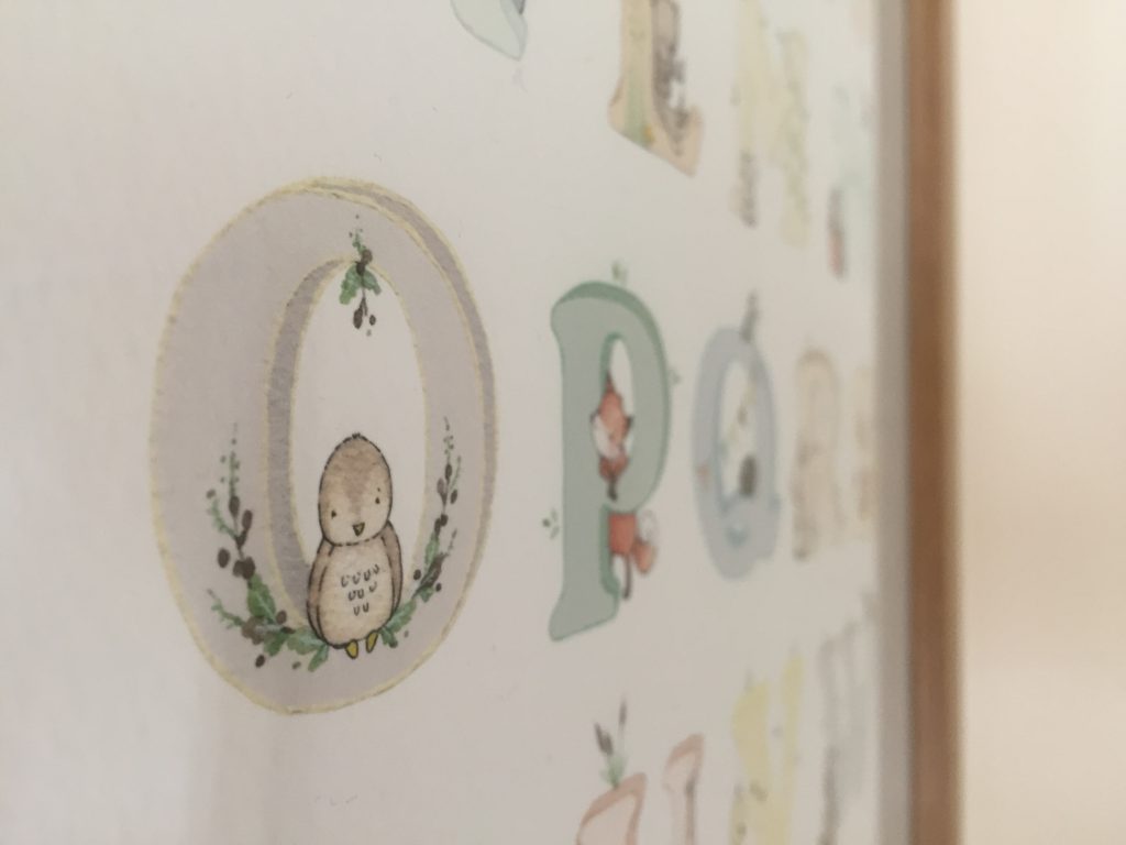 Eleanor's Nursery ABC print